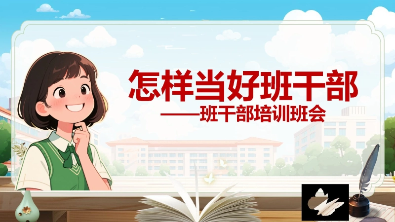 【班干部培训】《怎么当好班干部》班干部培训会班干部动员