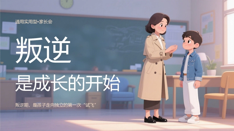 【005075】初高中家长会：叛逆是成长的开始