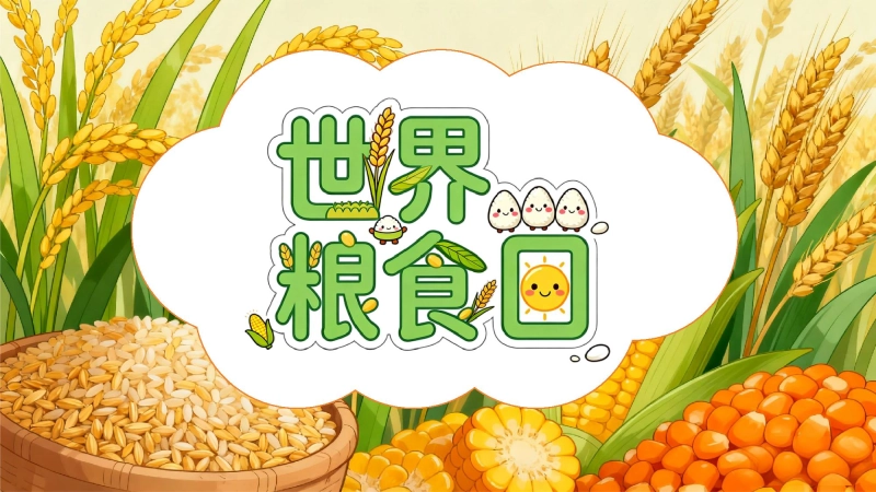 【868664】世界粮食日主题班会：认识五谷【通用】